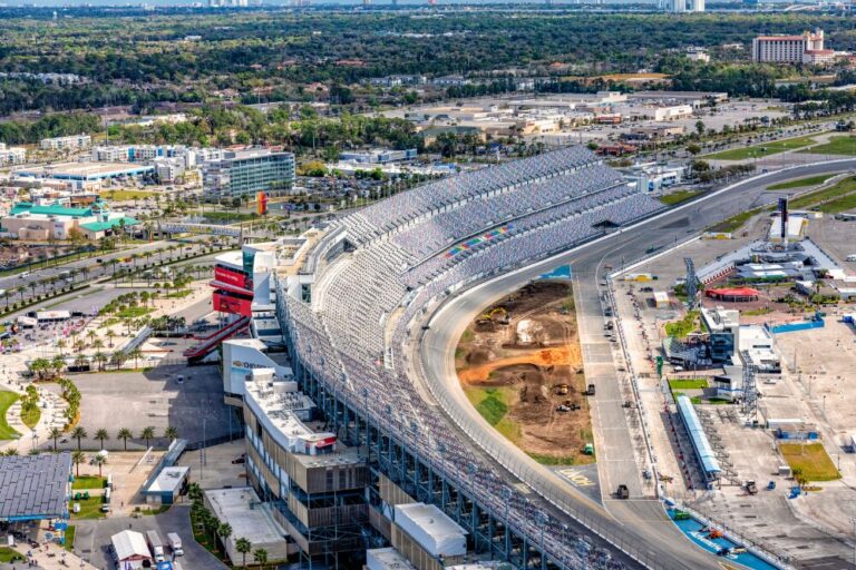 The Daytona International Speedway From Above