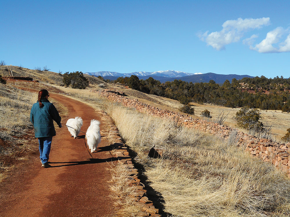 Hiking at Pecos National Historical Park