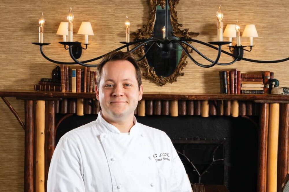 Trevor Stockton is the chef at the Restaurant at RT Lodge. 