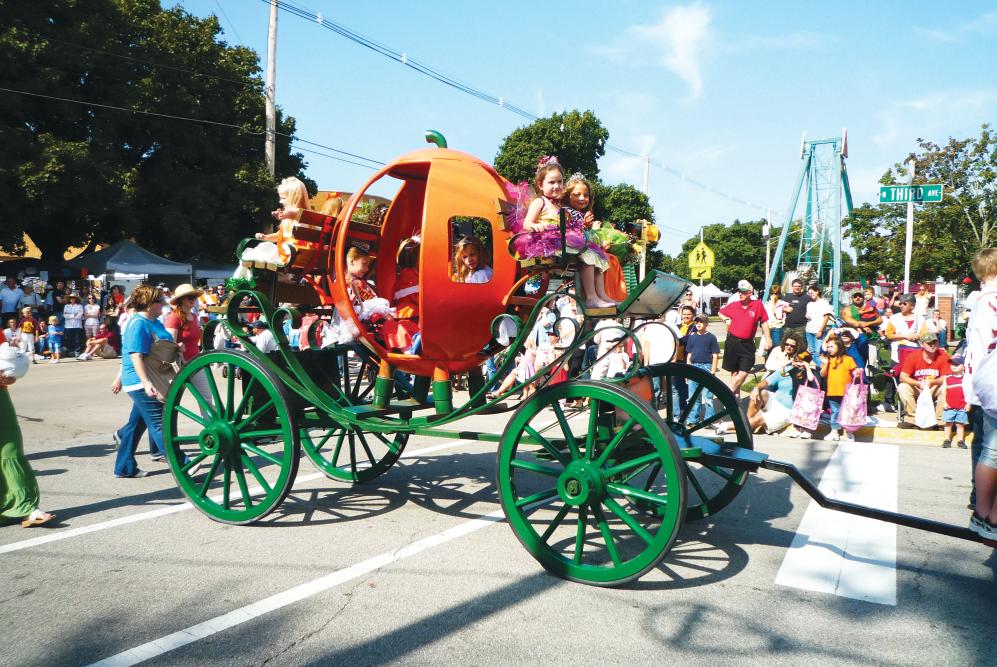 Morton Pumpkin Festival in Morton, Illinois. 