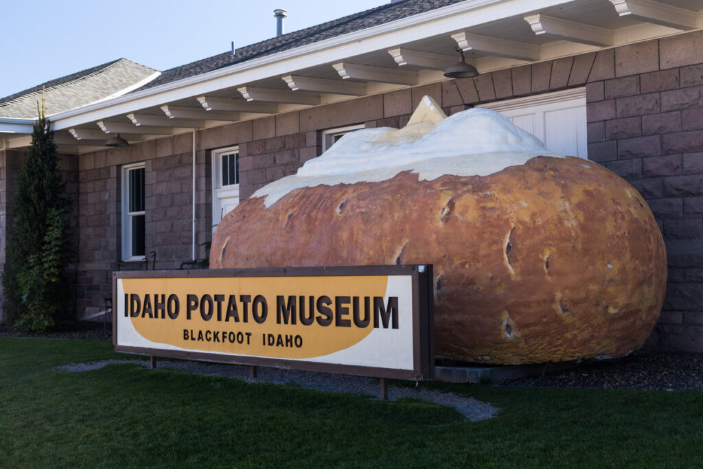 The Idaho Potato Museum is a popular food museum to visit in Blackfoot, Idaho.