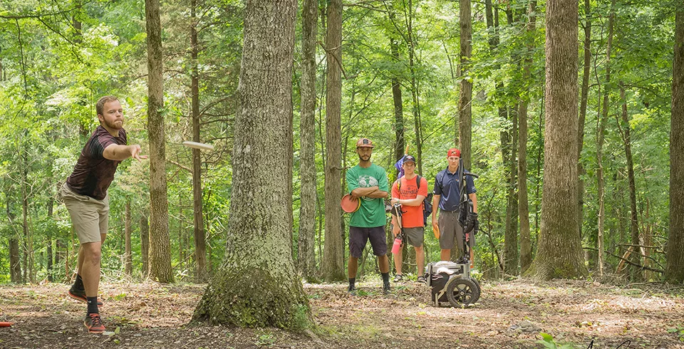 Kiwanis Disc Golf Course at Wayne Hansard Park