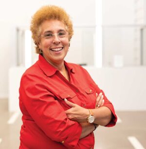 Hilda Castillo, the small business coordinator, at Centro Hispano in Knoxville, TN.