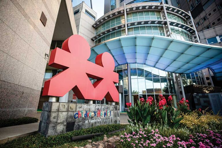 Photos of Monroe Carell Jr. Children's Hospital at Vanderbilt University Medical Center are taken on Tuesday, Sept. 19, 2023 in Nashville, Tennessee.
