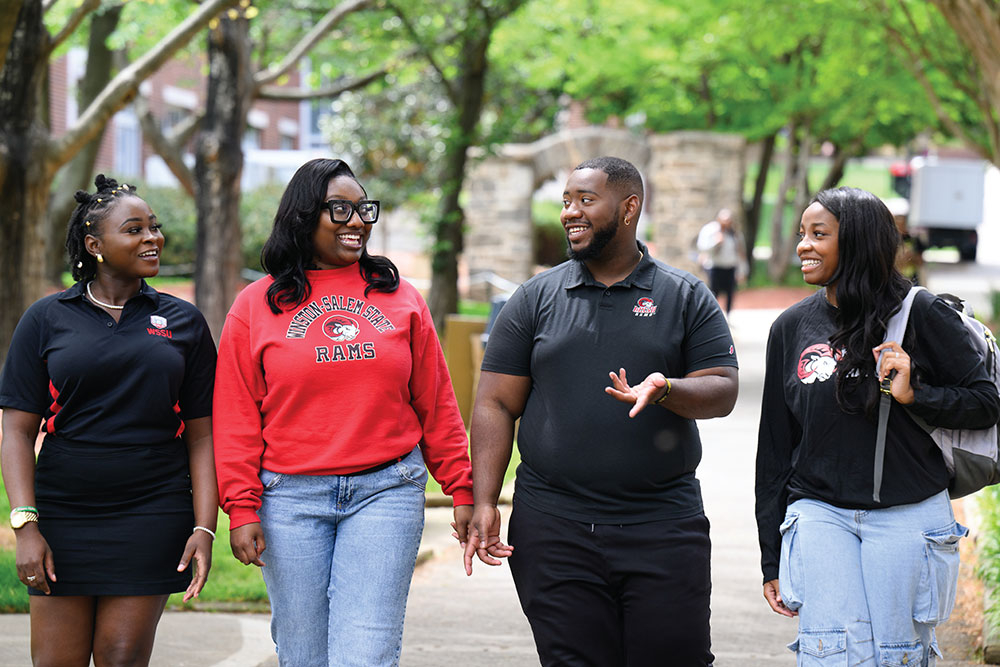 WSSU offers students hands-on experience in a variety of programs.