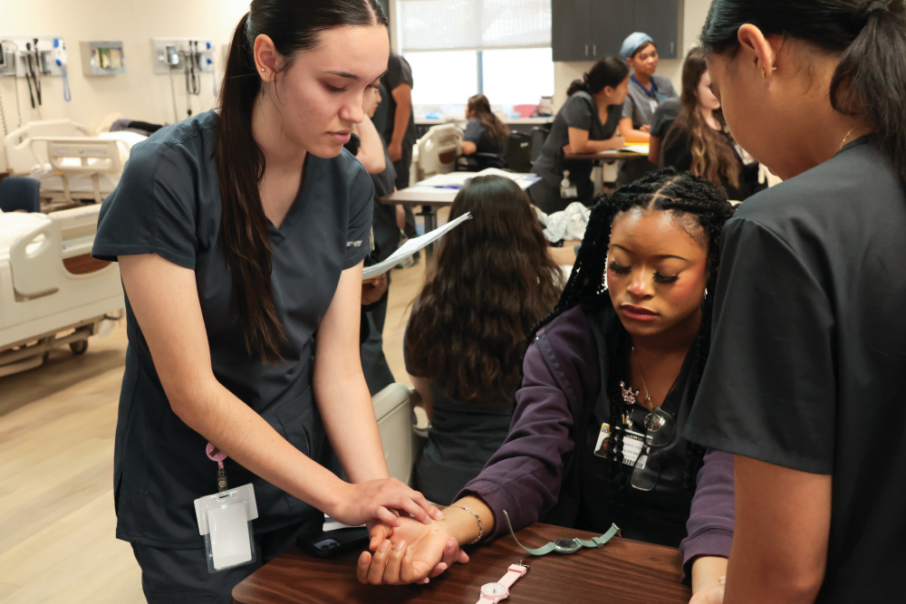 San Joaquin Delta College offers programs for nurses and psychiatric technicians.