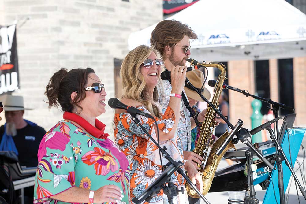 Guilty Pleasure performs during a Twin Falls Tonight Summer Concert in downtown Twin Falls.