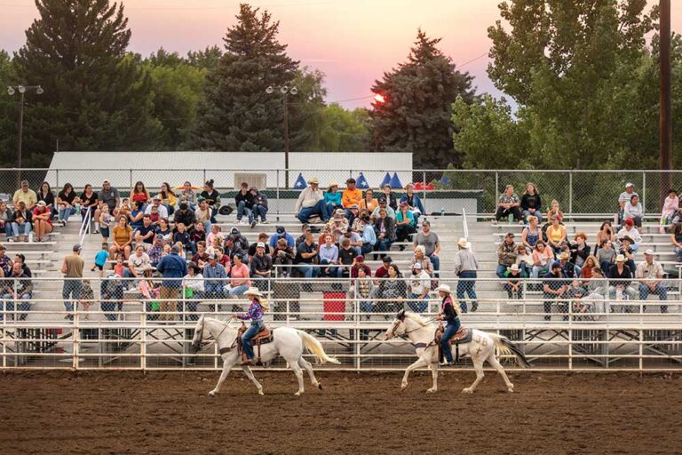 Lincoln County Fair and Rodeo in Shoshone, Idaho.