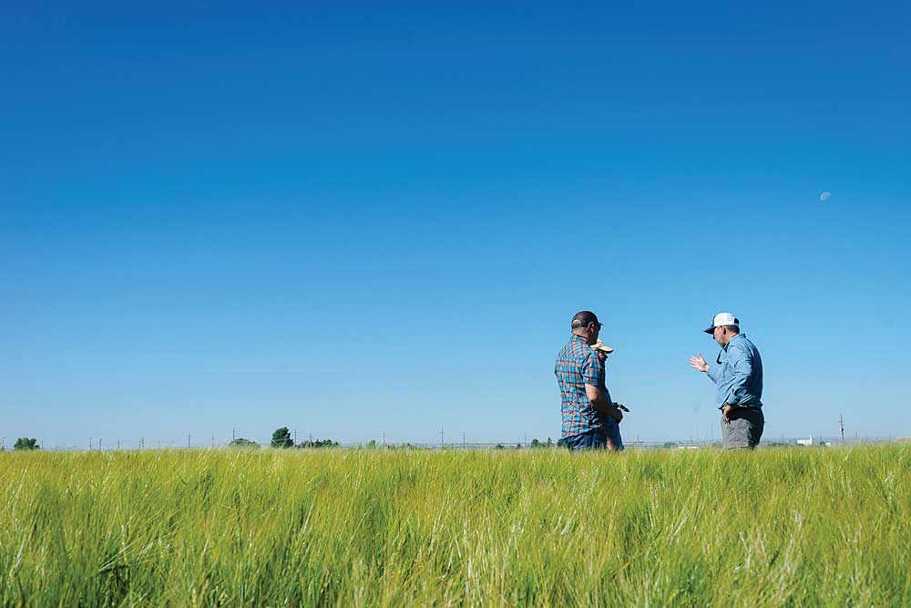 Brad Johnson, a regenerative agriculture senior adviser at nonprofit organization The Nature Conservancy (TNC), comes from two generations of Idaho farmers.