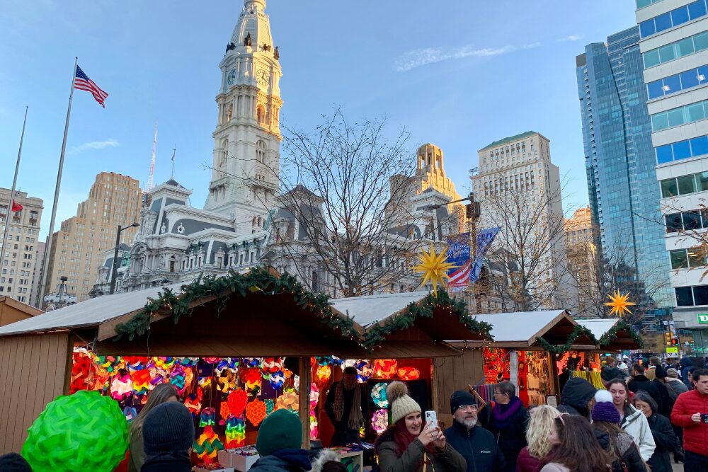 Christmas Village is a Christmas market in Philadelphia, PA