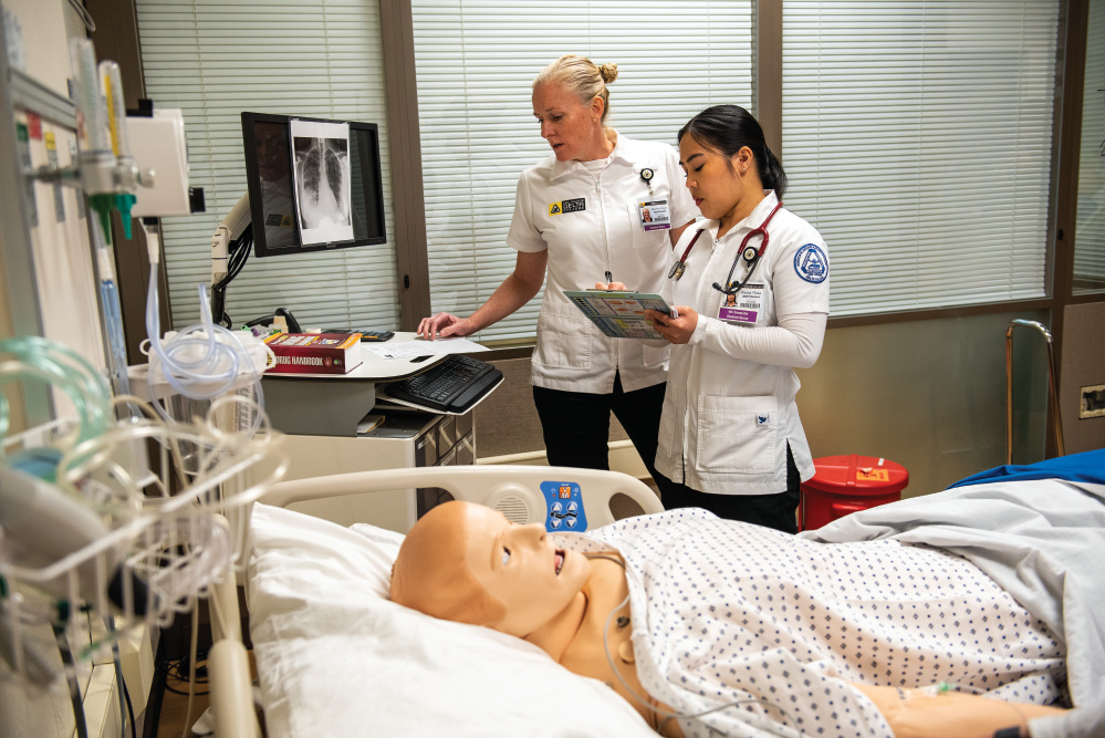 San Joaquin Delta College offers programs for nurses and psychiatric technicians.