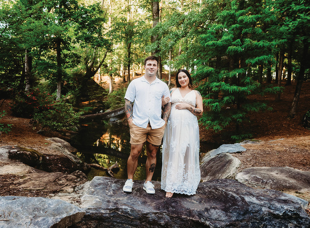 Malorie Fecso and her husband