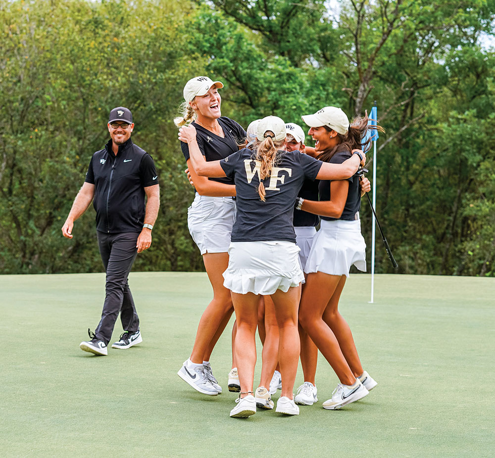 Wake Forest women's golf team