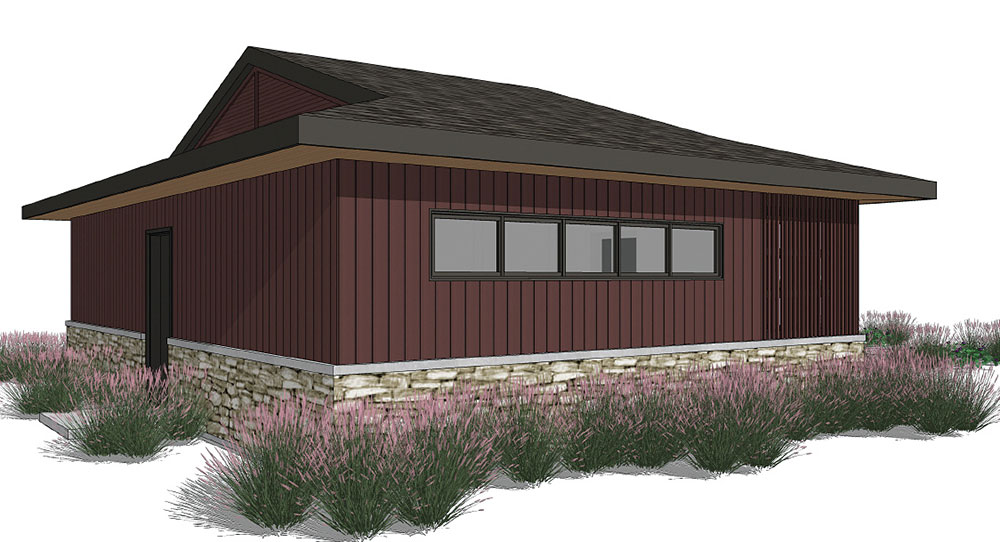 Rendering of Belews Lake Park facility