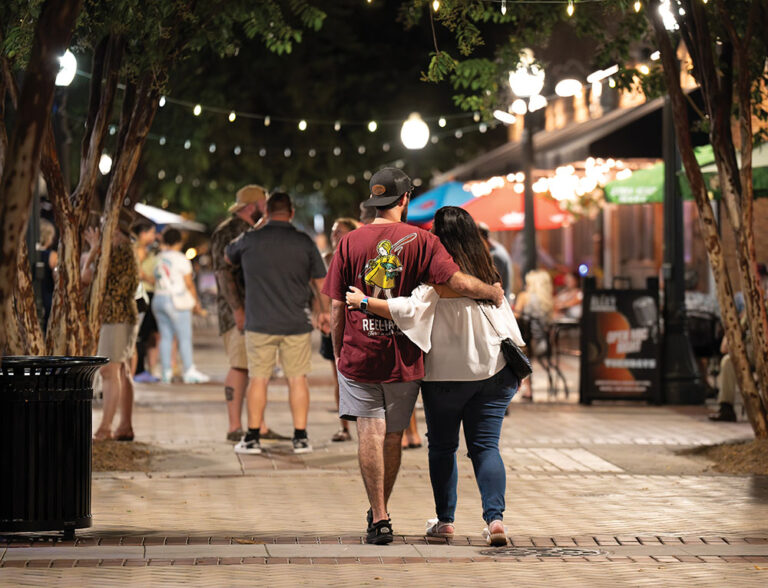 Enjoy a splendid evening in Western South Carolina.