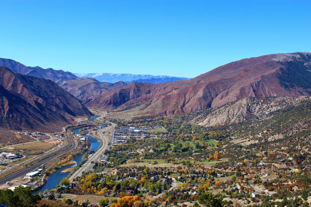 Hot Springs town in Glenwood Springs, CO