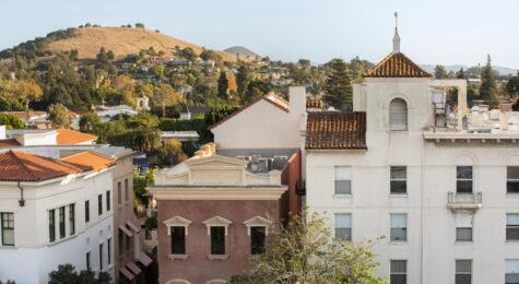 Historic Downtown San Luis Obispo stock photo