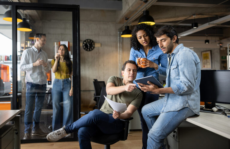 Group of workers