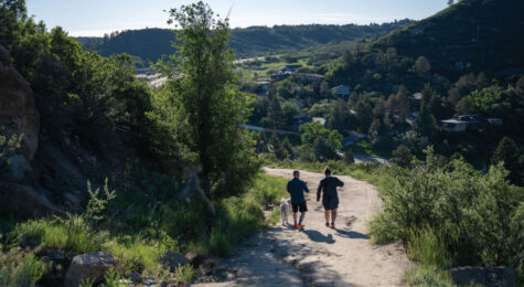 Rock Park Loop Trail in Castle Rock, CO