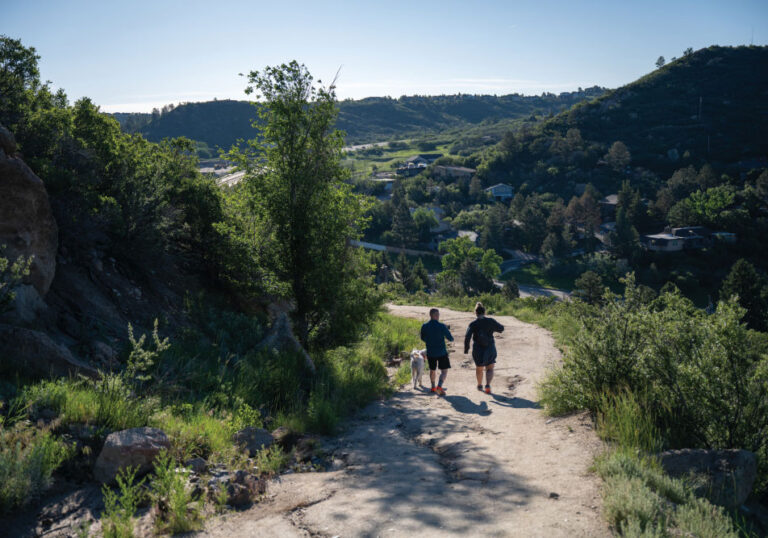 Rock Park Loop Trail in Castle Rock, CO
