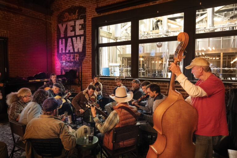 Yee-Haw Brewing Co. hosts Old Time Jam.