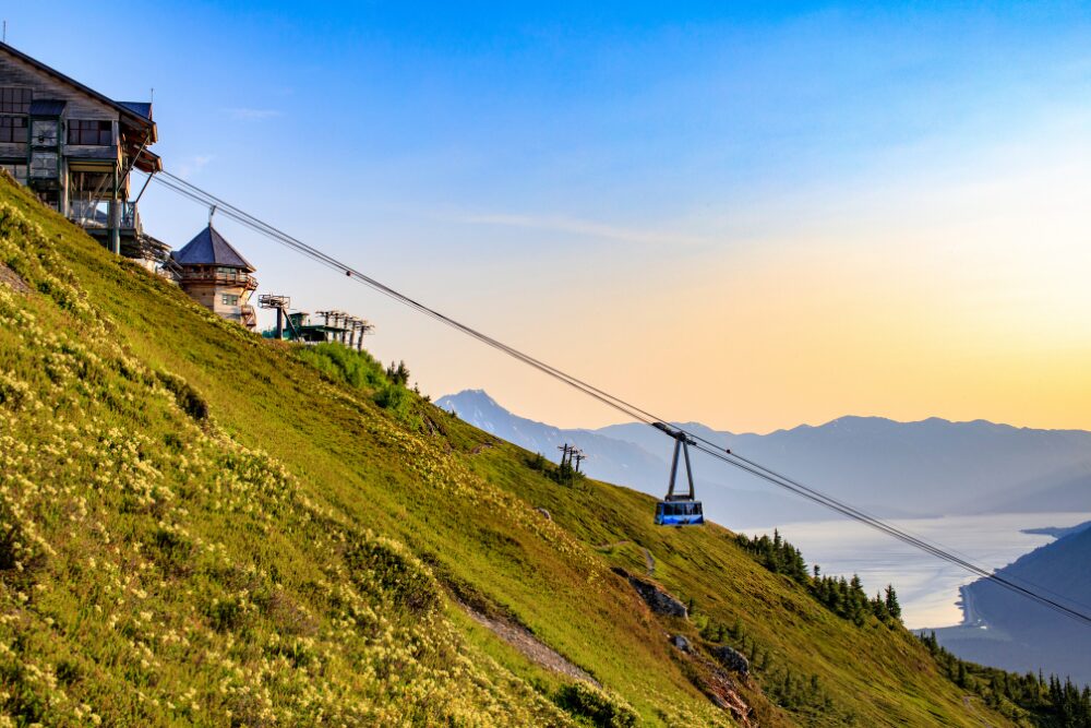 Alyeska Tram in Anchorage AK