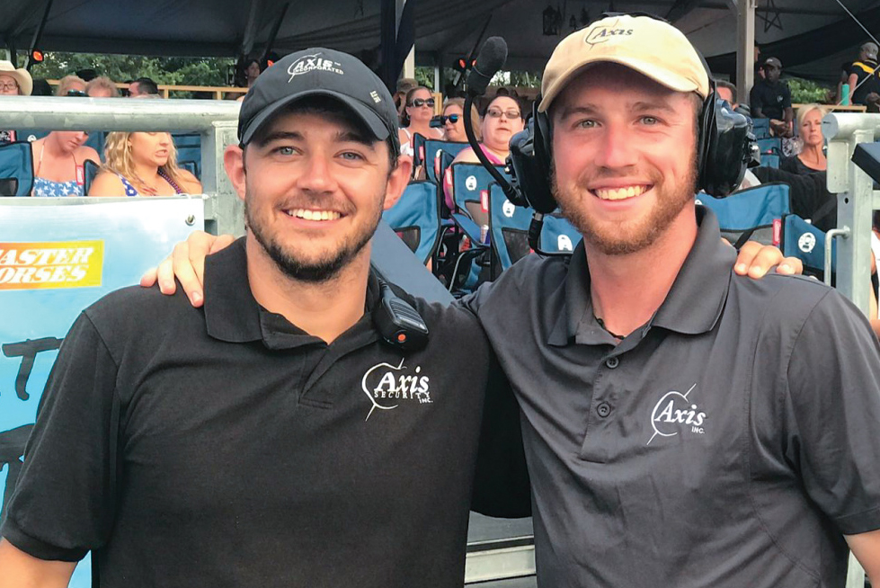 Each year, Axis Inc. provides security services at thousands of festivals and events.