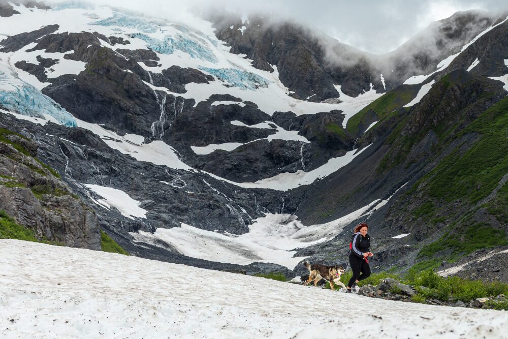 Byron Glacier in Anchorage AK