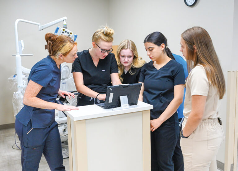 Local students receive real-world medical training.
