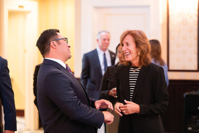 Business leaders connect at the annual ALLIANCE breakfast, hosted by the Reno + Sparks Chamber of Commerce.
