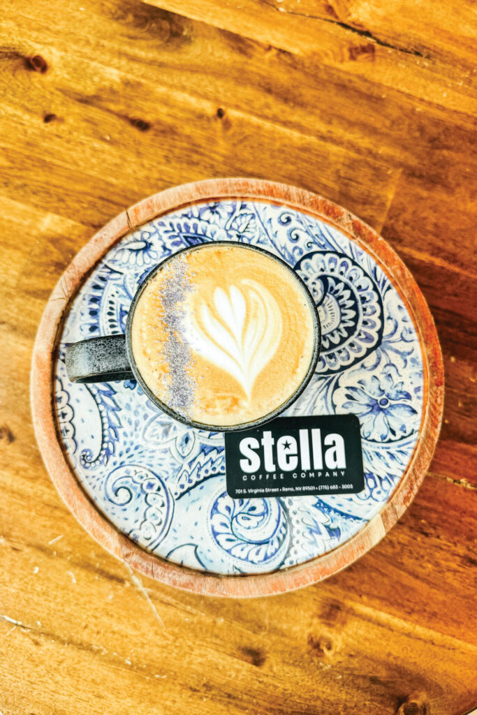 Coffee from Stella Coffee Company in Reno. NV.
