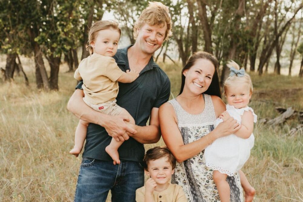 Keely Baker and family