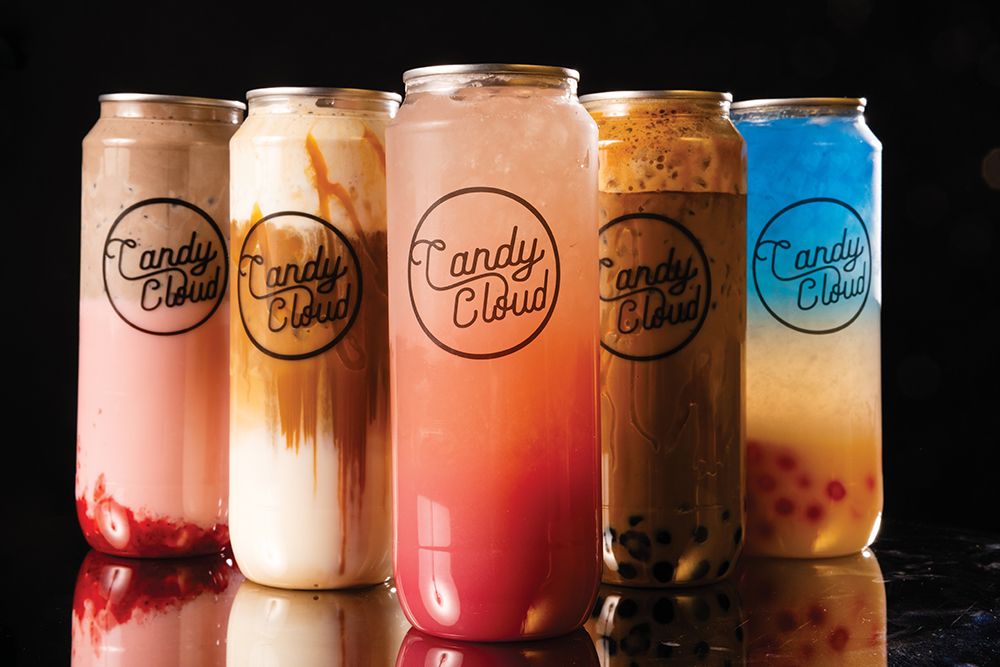 Drinks made at Candy Cloud in Smyrna, TN.