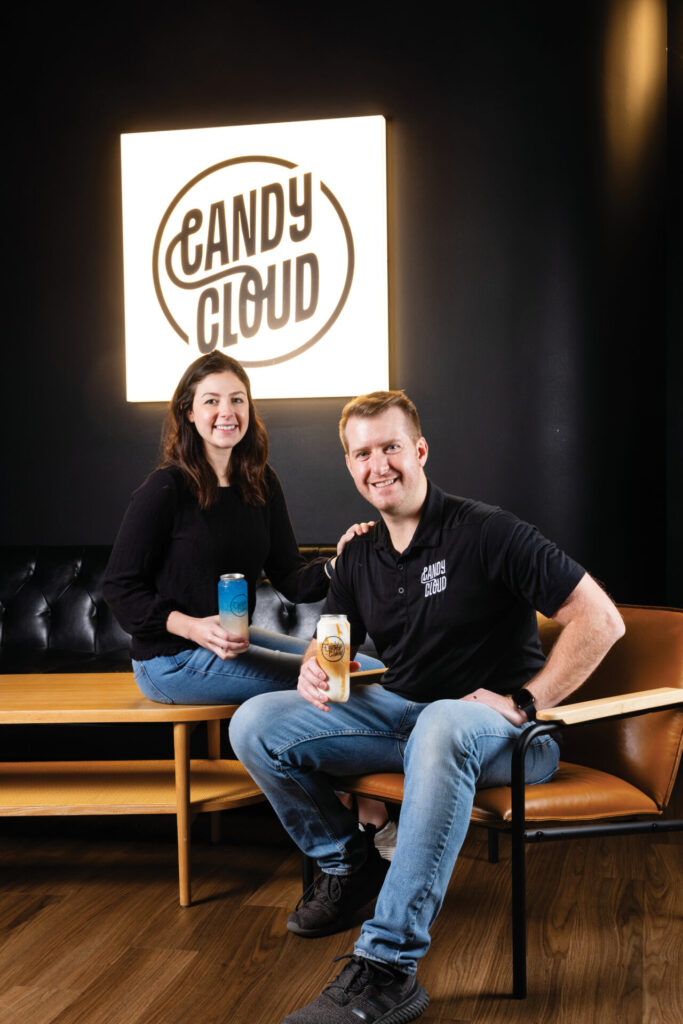 Candy Cloud owners Michael and Crystal Murray at their location in Smyrna, TN.