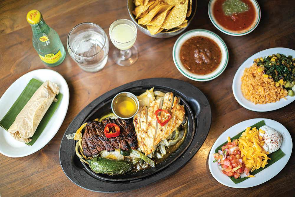 Fajitas from Javi’s in Tyler, TX.