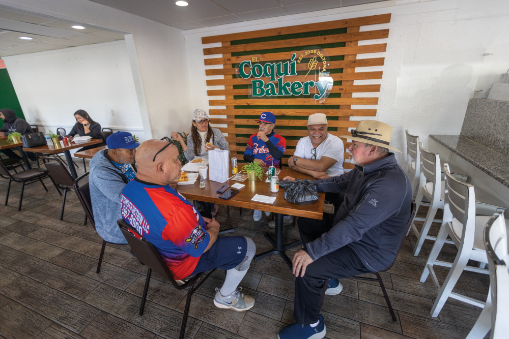 El Coqui Bakery has become a gathering place for the community.