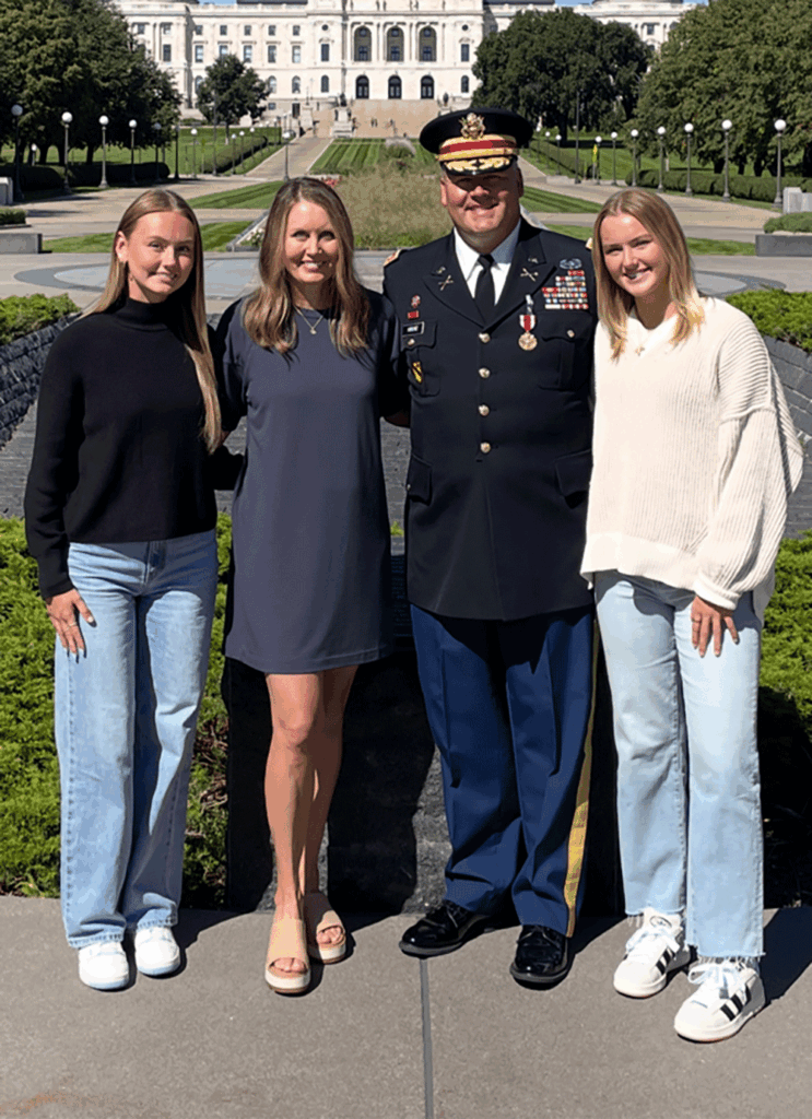 Aaron Krenz and family