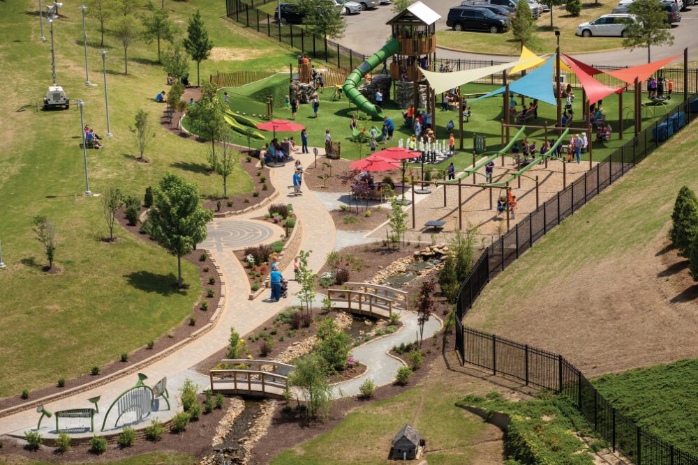 Discovery Park of America is located in North West Tennessee outside of Union City and has a sprawling campus with historic and natural history displays.
