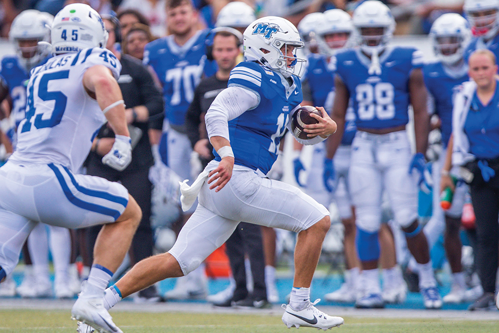 An MTSU football game.