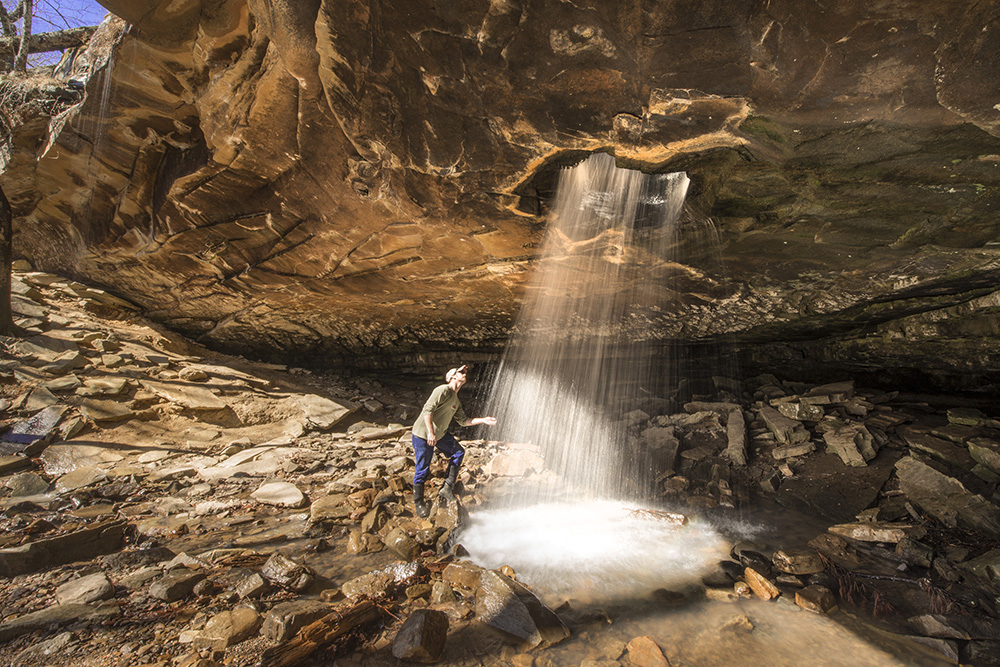 Glory Hole Falls in Deer, AR, is one of many fantastic waterfalls in Deer, AR.