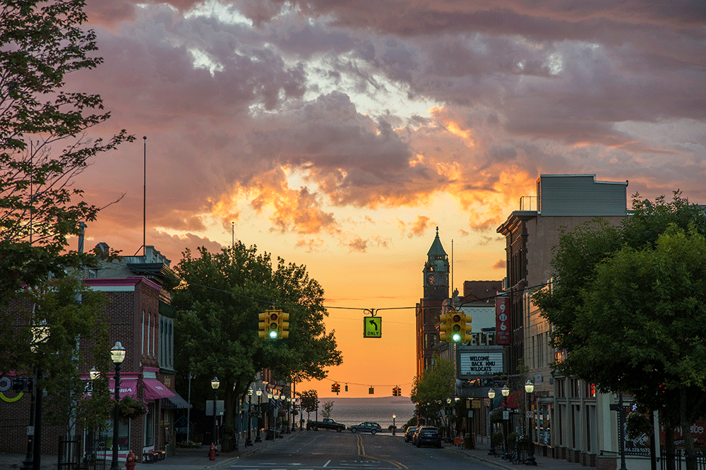 Marquette is one of the most walkable cities in Michigan.