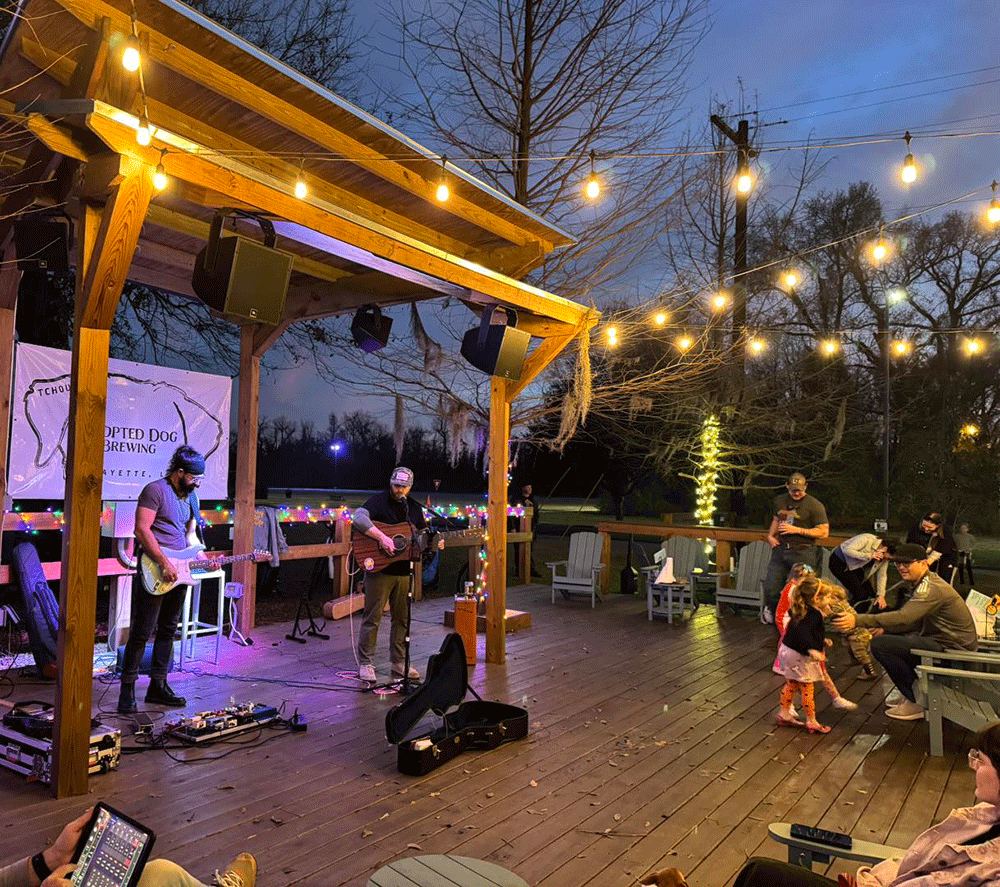 Live music at Adopted Dog Brewing