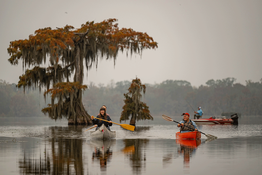 Paddling on Lake Martin