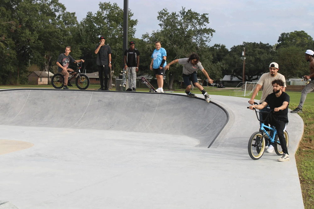 Skate park at Thomas Park Recreation Center
