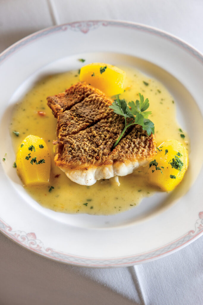 The Wild Gulf Red Snapper at La Truffe Sauvage in Lake Charles, Louisiana.