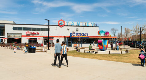 Stanley Marketplace is pictured on March 26, 2022