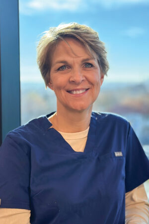 Andrea Shirley, a breast cancer nurse navigator at UCHealth Cancer Center-Pueblo.