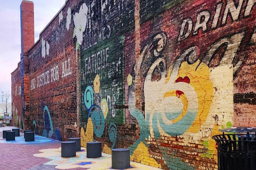 Freedom Walkway in Rock Hill SC