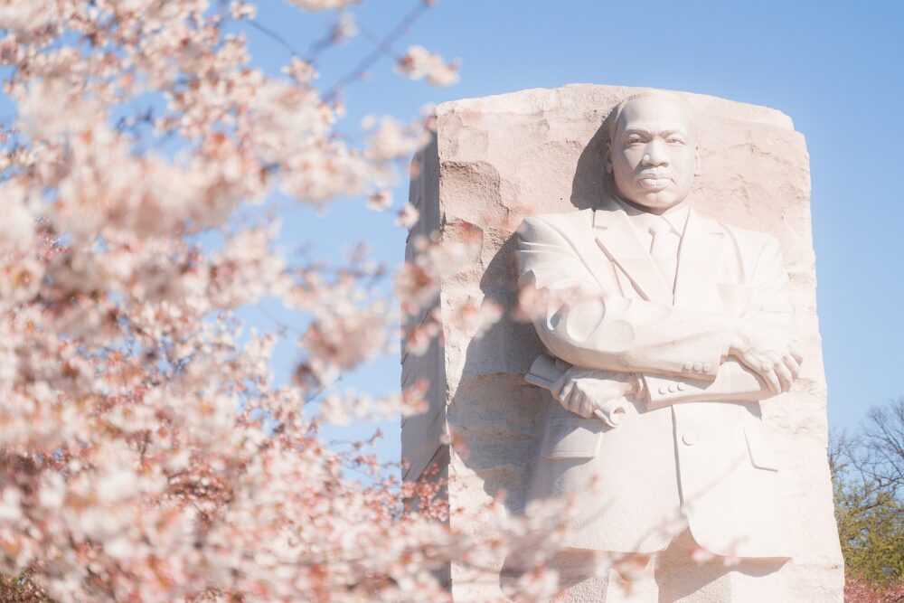 MLK monument in Washington DC