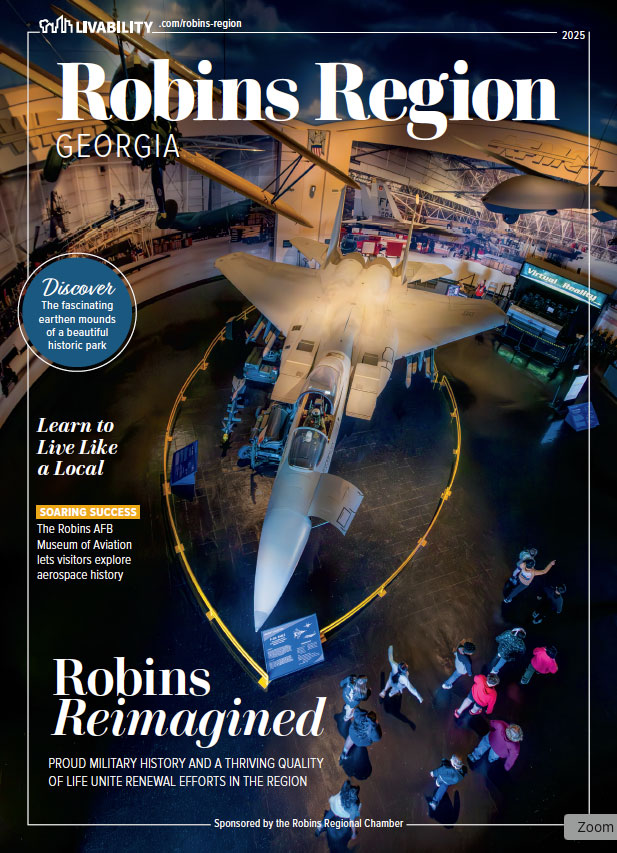 2025 Livability Robins Region, Georgia, magazine cover